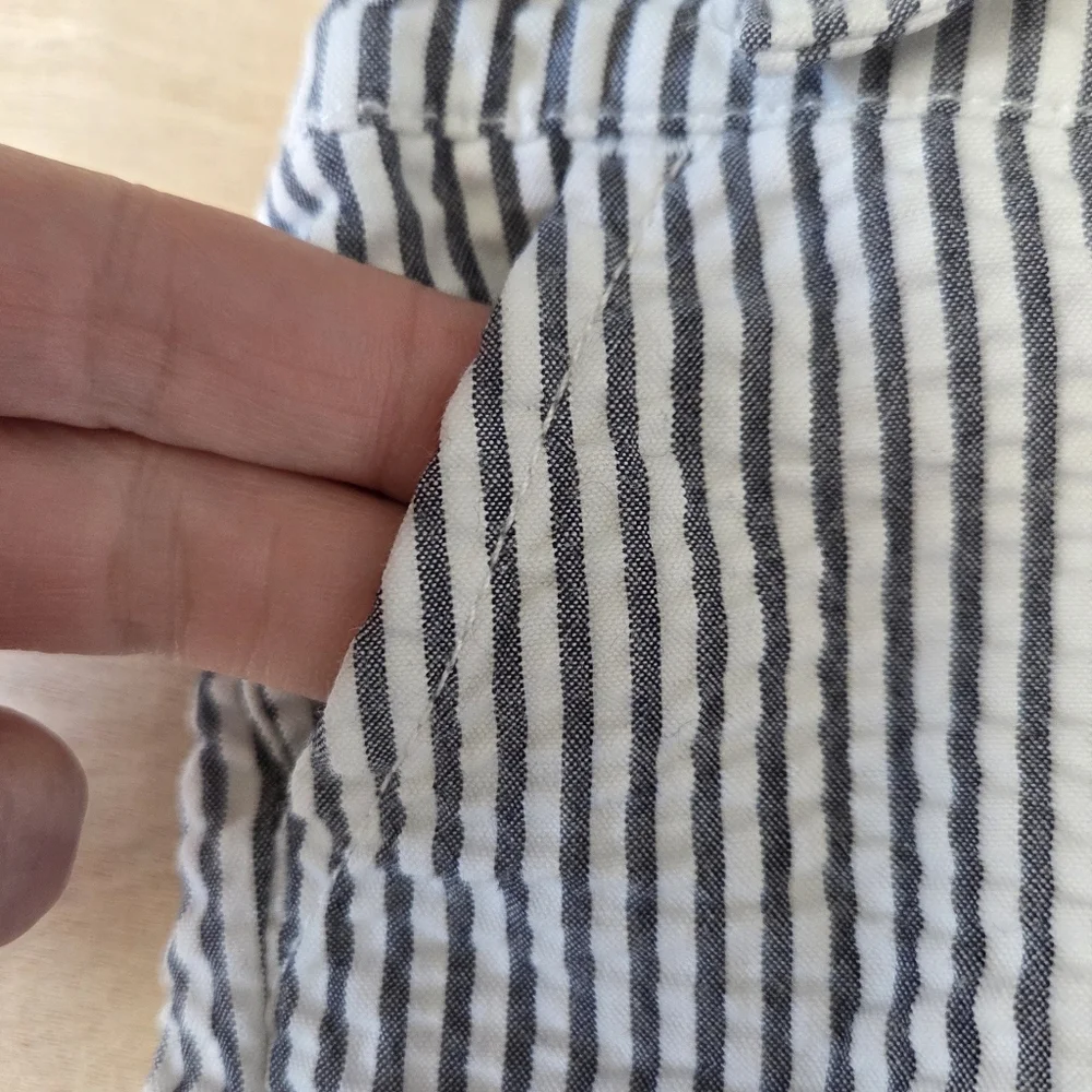 Gymboree Dressed Up Baby Boys Overall Seersucker Shorts